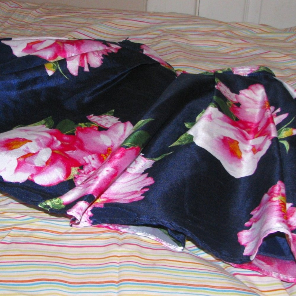 floral skirt